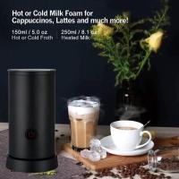 ราคา เครื่องตีฟองนมแบบไฟฟ้าอัตโนมัติที่ตีฟองนมเนียนสวย ที่ตีฟองนมเป็นฟองนุ่ม มี 2 สี ขาว ดำ (7257647305)