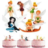 ราคา 6 ชิ้น นางฟ้า เค้ก ท็อปเปอร์ ดอกไม้ นางฟ้า เค้ก ตกแต่ง ตุ๊กตาจิ๋ว ตกแต่งสวน กระถางต้นไม้ งานฝีมือ บ้านตุ๊กตา (16168990319)