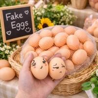 ราคา ไข่ปลอม ไข่ไก่ ไข่เป็ด DIY วาดระบายสี ของเล่น เสริมพัฒนาการ ใช้เป็นพร็อพถ่ายรูป ตกแต่งร้าน สวยเหมือนจริง น้ำหนักเบา (53455867073)