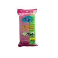 ราคา [สินค้าส่งด่วน] WB แผ่นใยขัดพร้อมฟองน้ำ แพ็ค 3 ชิ้น WB SCOURING PAD WITH SPONGE PACK 3 (46061257029)