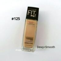 ราคา Maybelline Fit Me! Dewy+Smooth Foundation เบอร์ 125 (128287319)