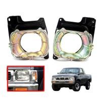 ราคา ถาดเบ้าไฟหน้า ซ้าย-ขวา 1คู่ นิสสัน D21 บิ๊กเอ็ม นาวาร่า 720 Nissan Big-M Frontier Navara Hardbody Pickup ปี 1985-1998 (28662977060)