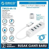 ราคา ฮับ USB 3.0 Orico 4 พอร์ต - TWU3-4A-15 (26065320406)