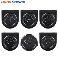 ราคา 2INCH 52MM Black Volt meter Water temp Oil temp gauge Oil press gauge Fuel level gauge AMP Meter Tr (52654176645)