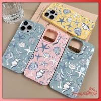 ราคา เคส TPU ลายเปลือกหอยแฟนตาซีรูปดาวสีฟ้า สำหรับ IPhone 16 17 15 14 6/7/8 Plus XR 11 16 13 15 14 12 Pro Max X XS MAX 17 Pro (56651868076)