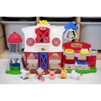 ราคา ฟาร์ม Fisher-Price Little People Caring for Animals Farm Toddler Toys with Farm Animals, Lights and Sounds (20878069947)