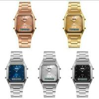 ราคา ราคาพิเศษเฉพาะช่วงนี้ SKMEI สินค้าของแท้ 100% รุ่น SK-1220 classic 2 ระบบ พร้อมกล่องเหล็ก (1130489723)