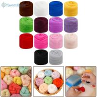 ราคา 【SWTDRM】Wool Fibre 1* 18.5-26um Eye-catching Designs Felting Wet For Needle Pure Colors (49460727790)