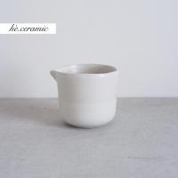 ราคา SUMMER.CERAMIC / ถ้วยเทนนมเซรามิกสีขาว 100ml. ที่รินซอส ถ้วยเล็กมีจุกเท 100มล (46211661097)