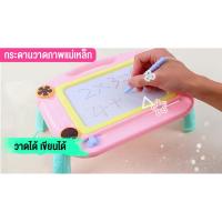 ราคา ของเล่นเด็ก กระดานวาดรูป กระดานแม่เหล็ก กระดานไวท์บอร์ด โต๊ะแม่เหล็กกระดานวาดภาพ เขียนง่ายลบสะดวก เสริมทักษะการเรียนรู้ (17249956893)
