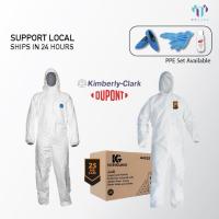 ราคา [SG ] Kleenguard Coverall Tyvek Dupont Coverall PPE Set Coverall (42672818596)