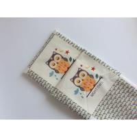 ราคา [Line Word Hall] Handmade DIY สไตล์เกาหลีน่ารักนกฮูกพรีเมี่ยมผ้าฝ้ายผ้าลินินกระเป๋าผ้าปูโต๊ะหมอนผ้าม่านผ้า (54508142580)