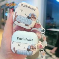 ราคา Suitable for Samsung Galaxy Buds 4 Case Cute Soft Case for Samsung Galaxy Buds4 Pro Protective Sleeve Cartoon Puppy Cute Cat Keychain Pendant (50858170590)