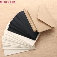 ราคา NEXUSGLOW กระดาษซองจดหมายคําเชิญวินเทจคลาสสิกมินิกระดาษคราฟท์สไตล์ยุโรปว่างเปล่าสําหรับจดหมาย (56006314672)