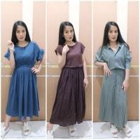 ราคา พร้อมส่ง ใหม่เดรสมินิมอล คอตตอน เอิร์ธโทน Minimal Simple dress เดรสสีครีม ฟ้า ดำ น้ำตาล เบจ เทา กากี เดรสสีพื้น (8803294122)