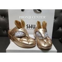 ราคา ☄ รองเท้าโซฟา shu slim bunny/gold ☄Collection ใหม่ล่าสุด (2890643278)