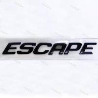 ราคา 1 X ABS สีดํา ESCAPE โลโก้ Auto Trunk ฝาปิดป้ายสัญลักษณ์สติกเกอร์รูปลอกสําหรับ FORD ESCAPE (44201452267)