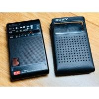 ราคา เครื่องรับวิทยุพกพาขนาดเล็ก Sony ICF-EX55V made in Japan พร้อมซองหนัง หายากมาก ใช้งานได้ปกติ (29915539766)