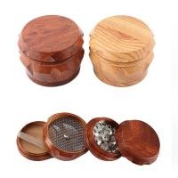 ราคา เรซิ่นเครื่องบดสมุนไพรเครื่อง 4 ชั้นไม้ Herb Mills 40 มม.ยาสูบ Crusher 1.57 นิ้ว Hand Mills ควัน Crucher (57910881785)