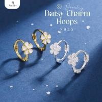 ราคา TM Jewelry ✨ ต่างหูเงินแท้ 92.5% รุ่น Daisy Charm Hoops ดอกเดซี่น่ารัก ต่างหูผู้หญิง ต่างหูห่วง ตุ้มหูเงิน ตุ้มหูแฟชั่น (51055578137)