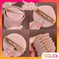 ราคา K5477 ชุดแปรงแต่งหน้า Beauty Blender Sponge Powder Puff Foundation Sponge Powder Make Up Sponge ฟองน้ําแต่งหน้า 7 in 1 (41222750110)