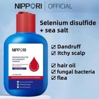 ราคา NIPPORI Selenium Disulfide Hair Care Shampoo Oil Control Refreshing Anti-Dandruff Anti-itch Scalp Cleanser Shampoo, 300ML (48161814327)
