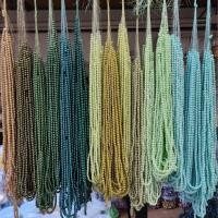 ราคา HIJAU (RETAIL PER RENT) 6mm WEIGHT PEARL GREEN Series HEAVY SYNTHETIC PEARLS เย็บไข่มุกต่อสร้อยคอ (50105891822)