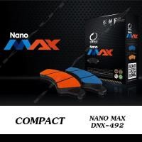 ราคา COMPACT NANO MAX ผ้าเบรกหลัง HONDA CIVIC FD ปี2006-2012/CIVIC FB ปี2012-2015/ CIVIC ES VTEC/ ACCORD G6,G7 (DNX-492) (24456355644)