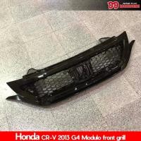 ราคา กระจังหน้า CRV 2013 2014 2015 G4 ทรง Mo / MDL สีดำเงา (40611460686)