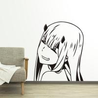ราคา DARLING in the FRANXX Wall Decal 002 ไวนิลรถสติกเกอร์ตกแต่งบ้านอะนิเมะ (54009298988)
