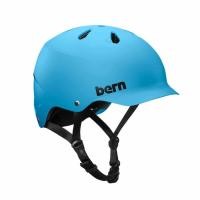 ราคา BERN - หมวกกันน็อค EPS (Matte Cyan Blue) (52555386390)