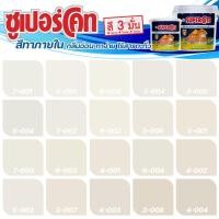 ราคา ICI Dulux สีครีม ซุปเปอร์โค้ท สีทาภายใน ฟิล์มด้าน ขนาด 9 ลิตร สีทาบ้าน สีทาภายใน ไร้กลิ่น สีน้ำอะคริลิค สีน้ำพลาสติก (20532606118)