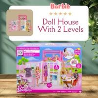 ราคา บ้านบาร์บี้สองชั้น Barbie Doll House with 2 Levels (53707123137)