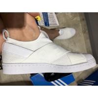 ราคา Adidas SlipOnสีขาว 38 แท้จากญี่ปุ่น% สลิปออนสีขาว (1239389135)