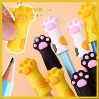 ราคา GUSTAVA Cat Claw Pencil Cap, Student Supplies Protective Cover, Cute Silica Gel Pen Cap (51760846849)