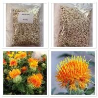 ราคา ( ขายส่ง ) เมล็ดพันธุ์ ดอกคำฝอย ( Safflower Seed ) บรรจุ 50 กรัม ประมาณ 2000+ เมล็ด (20669521848)