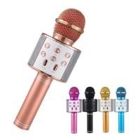 ราคา WS-858 ไมค์ทองคำบลูทูธพร้อมลำโพง Bluetooth (1760602101)