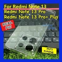 ราคา Redmi Note 13 - Redmi Note 13 Pro 4G 5G - โปร่งใส Mica Clear Hard Case Hardcase Casing Cover Clear Hard (50201395161)