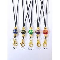 ราคา D1-D5 สร้อยพระ สร้อยห้อยพระ สร้อยเชือกร่ม เชือกรูดปรับได้ งานทองเลเซอร์ งานไมครอนลงยา ก้ามปูชุบทอง (17904585096)