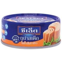 ราคา ซีเล็คทูน่าสเต็กในน้ำมันรำข้าว 80กรัม Sealect Tuna Steak in Rice Bran Oil 80g. ⋆ 8852021707121 ✳️ ของแห้งและเครื่องป (50606379544)