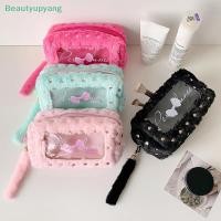 ราคา [Beautyupyang] Plush PVC Y2K Bow กระเป๋าเครื่องเขียน Desktop Storage Bowknot สไตล์เกาหลีกล่องดินสอ Aesthetic Ins สไตล์โบว์กระเป๋าดินสอเด็ก (49911782822)