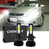 ราคา สําหรับ Honda Civic EJ EK 1996 1997 1998 1999 2000 (ไฟหน้าโคมไฟ) - ด้านหน้า LED ไฟหน้าหลอดไฟชุดแปลง 6000K 12V-32V สีขาว Qty 2 (1 คู่) CHEN YE (57661130611)