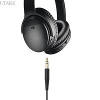 ราคา Utake 3 5 มม.2 5 มม.ชุดหูฟังเปลี่ยนสายสําหรับ-BOSE QC25 QC35 SoundTrue link OE2 OE2Iสายหูฟัง (27672920651)