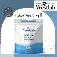 ราคา ✳️[แท้ 100%/พร้อมส่ง]✳️Jumbo Size! West lab Dead Sea Salt 5kg เกลืออาบน้ำ เกลือสปา เกลือขัดผิว Bathing Salt (18076654689)