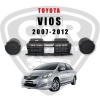 ราคา 888 ช่องลมแอร์ / ช่องแอร์ TOYOTA VIOS 2007-2012 สีดำ (อันกลาง/อันข้าง/ครบชุด) พร้อมส่ง LL (25155267459)
