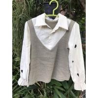 ราคา เสื้อเชิ้ตลูกฟูก คิ้วๆ มือสอง (7462798939)