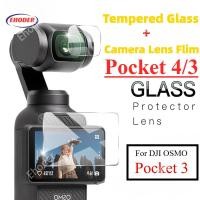 ราคา กระจกนิรภัยสําหรับ DJI OSMO Pocket 4 3 ป้องกันหน้าจอสําหรับ Pocket4 Pocket3 Gimbal เลนส์กล้องป้องกันแก้วอุปกรณ์เสริม (53508982375)
