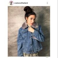ราคา แจ๊คเกตยีนส์ ด้านในบุขน มีเฟอร์ (5516199689)