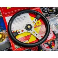 ราคา พวงมาลัย Momo Prototipo 350mm แท้ มือสอง Italy Steering Wheel พวงแต่ง พวงซิ่ง รถยนต์ โมโม่ โปรโตปิโต อิตาลี (25007628642)