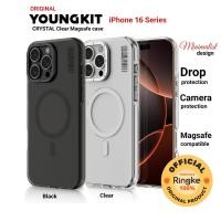 ราคา IPhone 16 Pro Max 16 Pro YOUNGKIT Crystal Clear Magsafe Casing เคสต้นฉบับ (56960418375)
